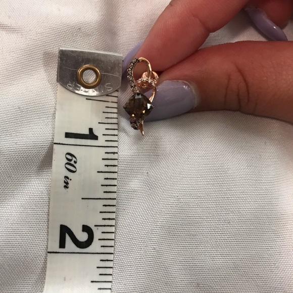 💕S  0  L  D💕Do not buy💕 LeVian Chocolatier 14 k Rose Gold with  Diamonds - Picture 4 of 4